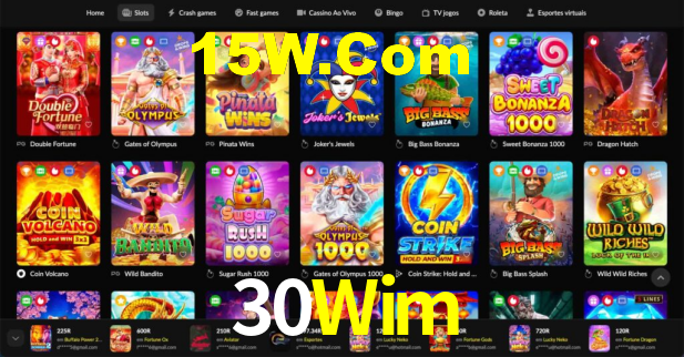 Bônus Generosos e Exclusivos no 30Wim para Você!