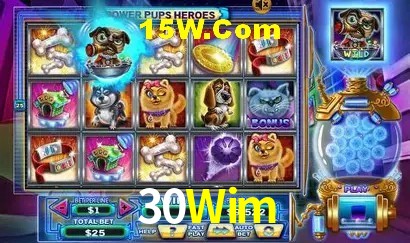 Slots com jackpots e giros grátis na 30Wim